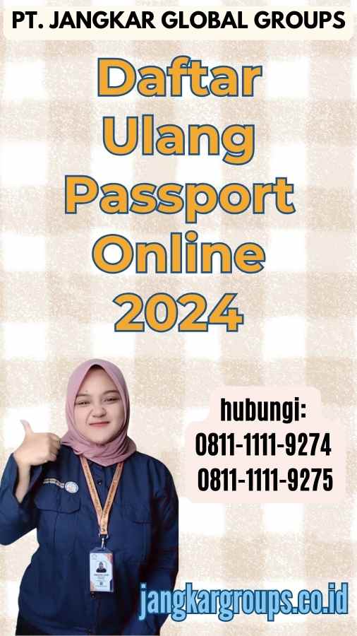 Daftar Ulang Passport Online 2024