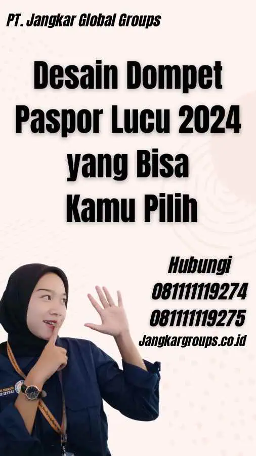 Desain Dompet Paspor Lucu 2024 yang Bisa Kamu Pilih