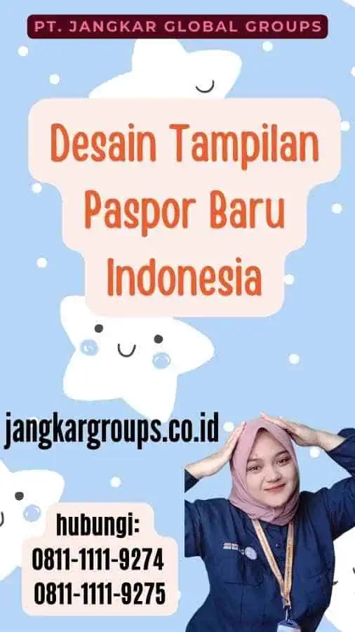 Desain Tampilan Paspor Baru Indonesia