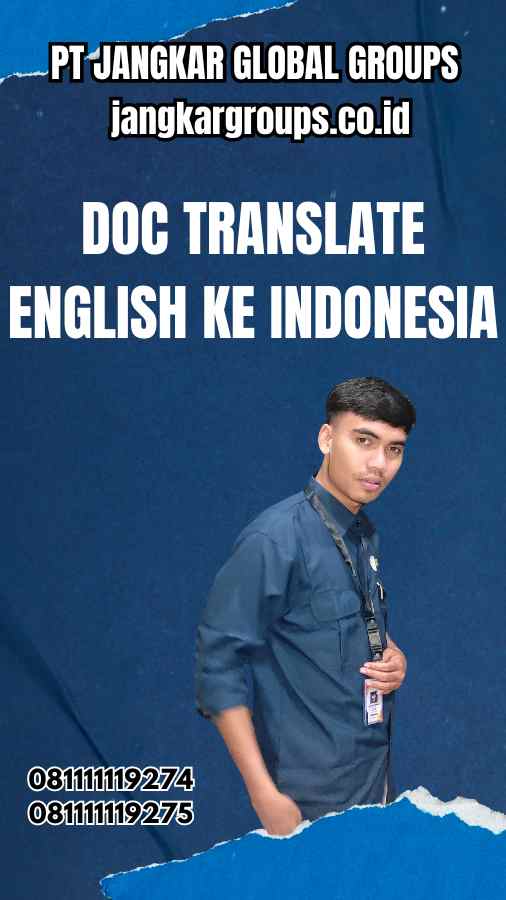 Doc Translate English ke Indonesia