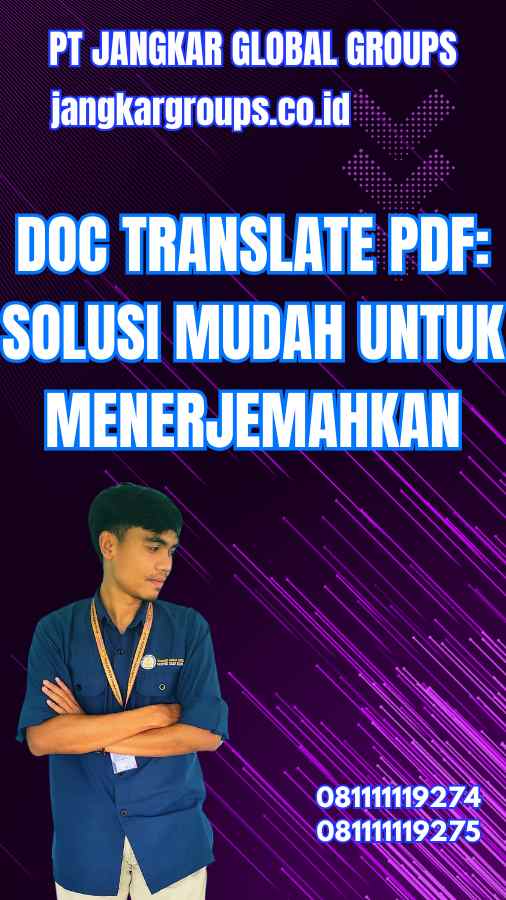 Doc Translate Pdf Solusi Mudah untuk Menerjemahkan