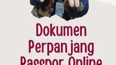 Dokumen Perpanjang Passpor Online 2024