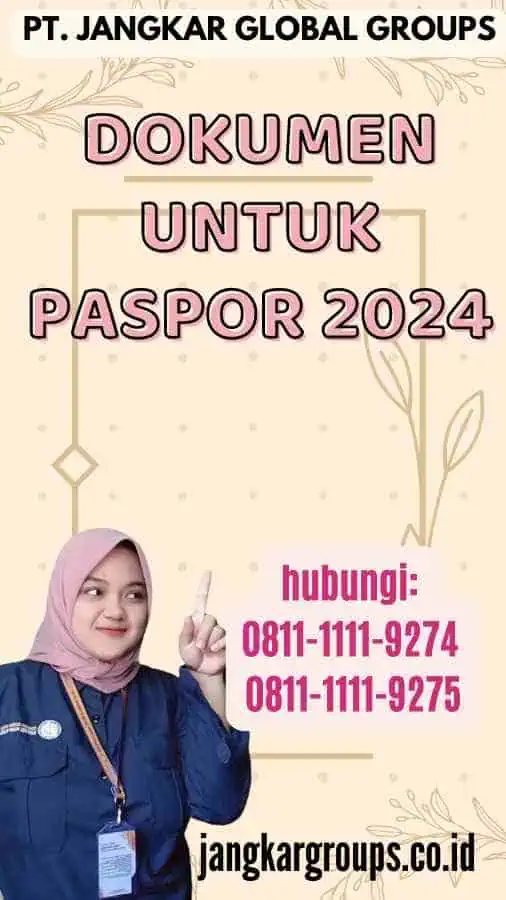 Dokumen Untuk Paspor 2024