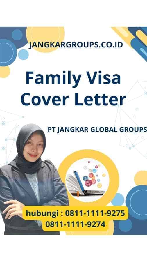 Family Visa Cover Letter