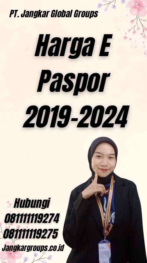 Harga E Paspor 2019-2024