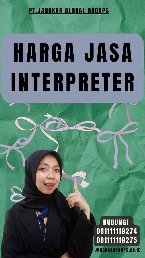 Harga Jasa Interpreter