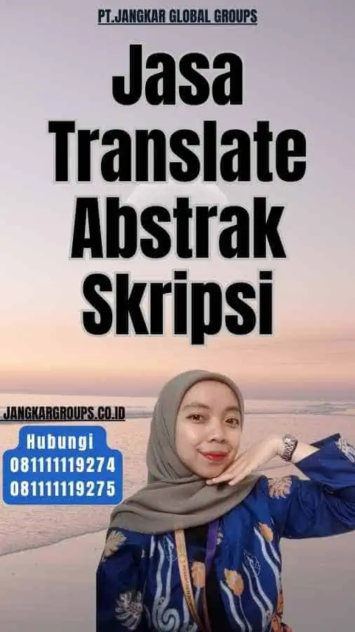 Jasa Translate Abstrak Skripsi