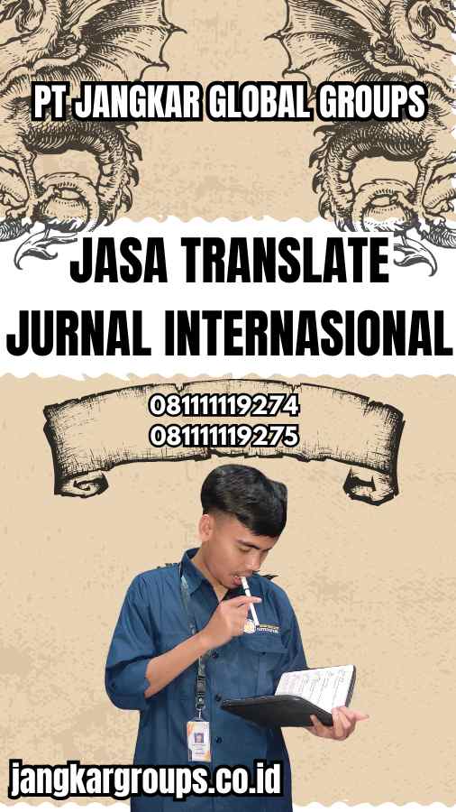 Jasa Translate Jurnal Internasional