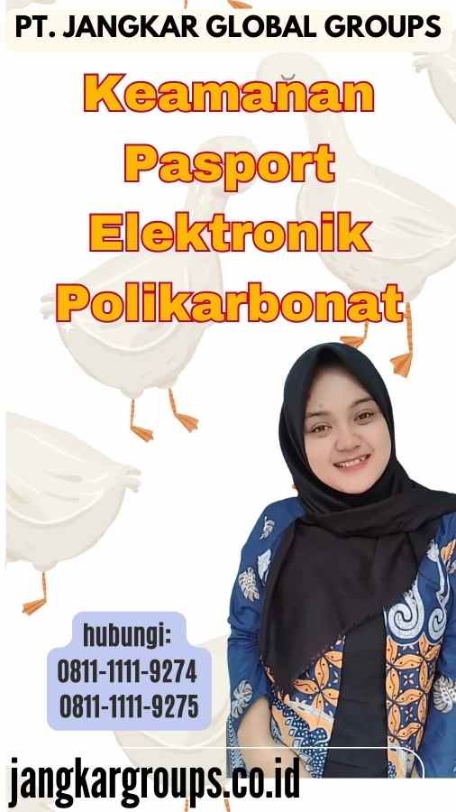 Keamanan Pasport Elektronik Polikarbonat