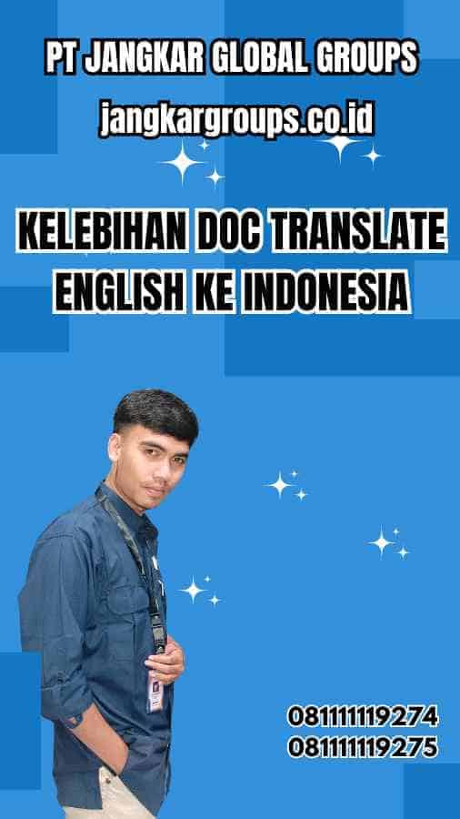 Doc Translate English ke Indonesia Jangkar Global Groups