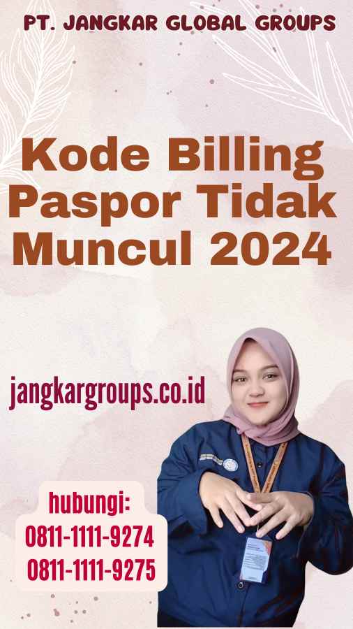 Kode Billing Paspor Tidak Muncul 2024