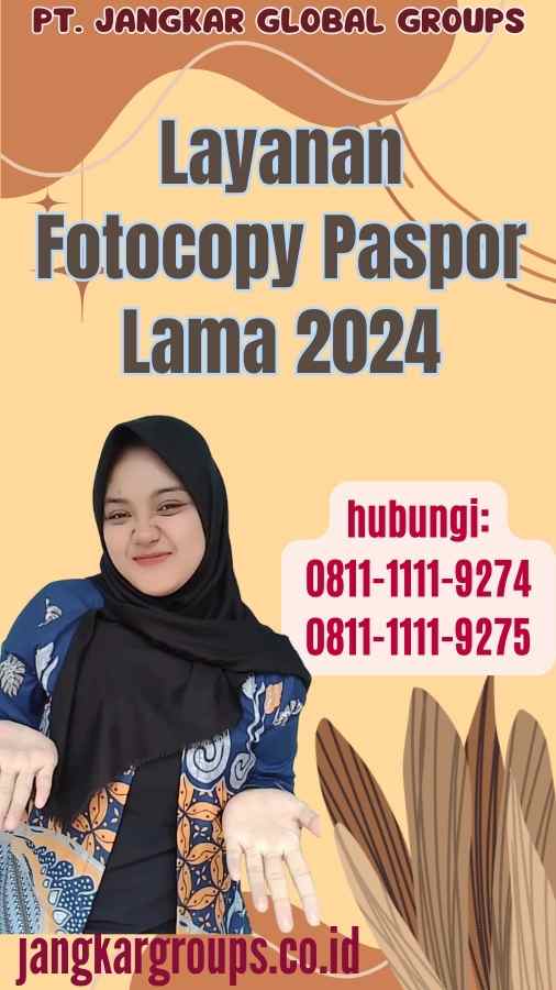 Layanan Fotocopy Paspor Lama 2024