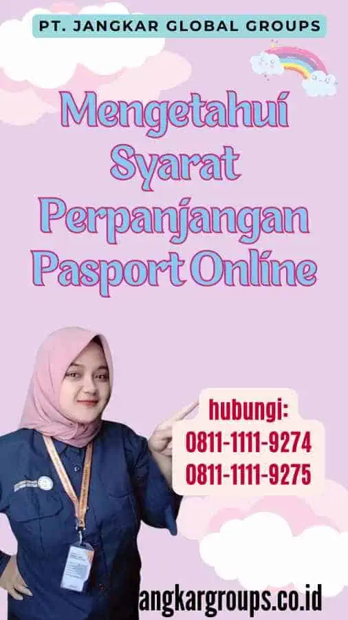 Mengetahui Syarat Perpanjangan Pasport Online