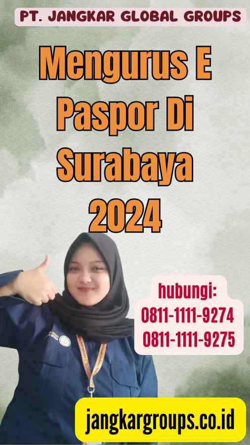 Mengurus E Paspor Di Surabaya 2024