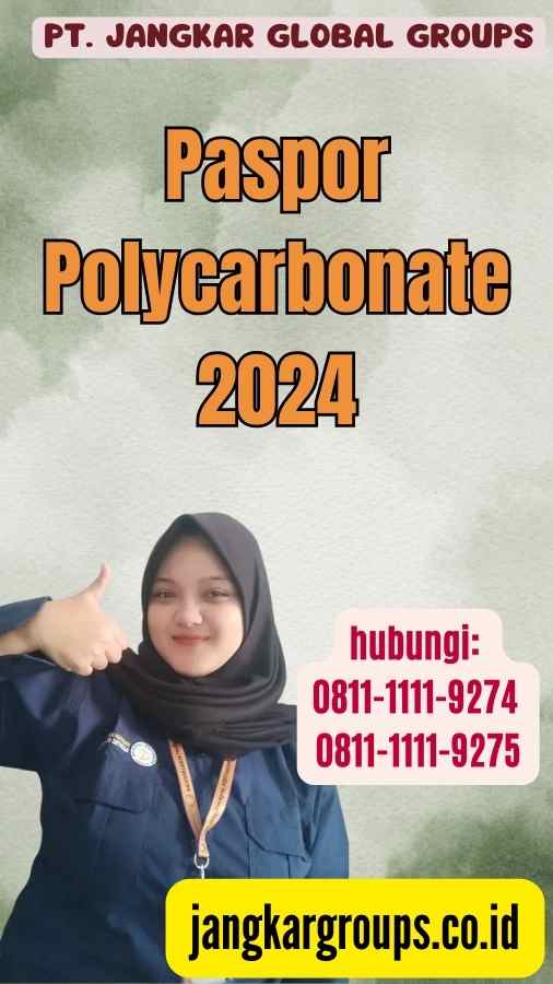 Paspor Polycarbonate 2024