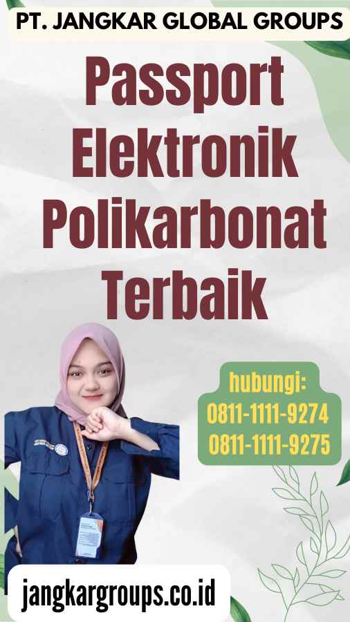 Passport Elektronik Polikarbonat Terbaik