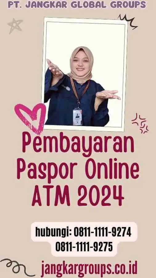 Pembayaran Paspor Online ATM 2024