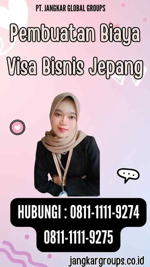 Pembuatan Biaya Visa Bisnis Jepang