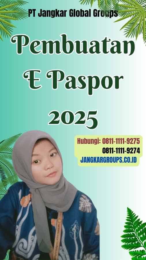 Pembuatan E Paspor 2025