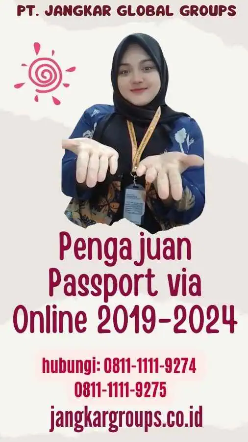 Pengajuan Passport via Online 2019-2024