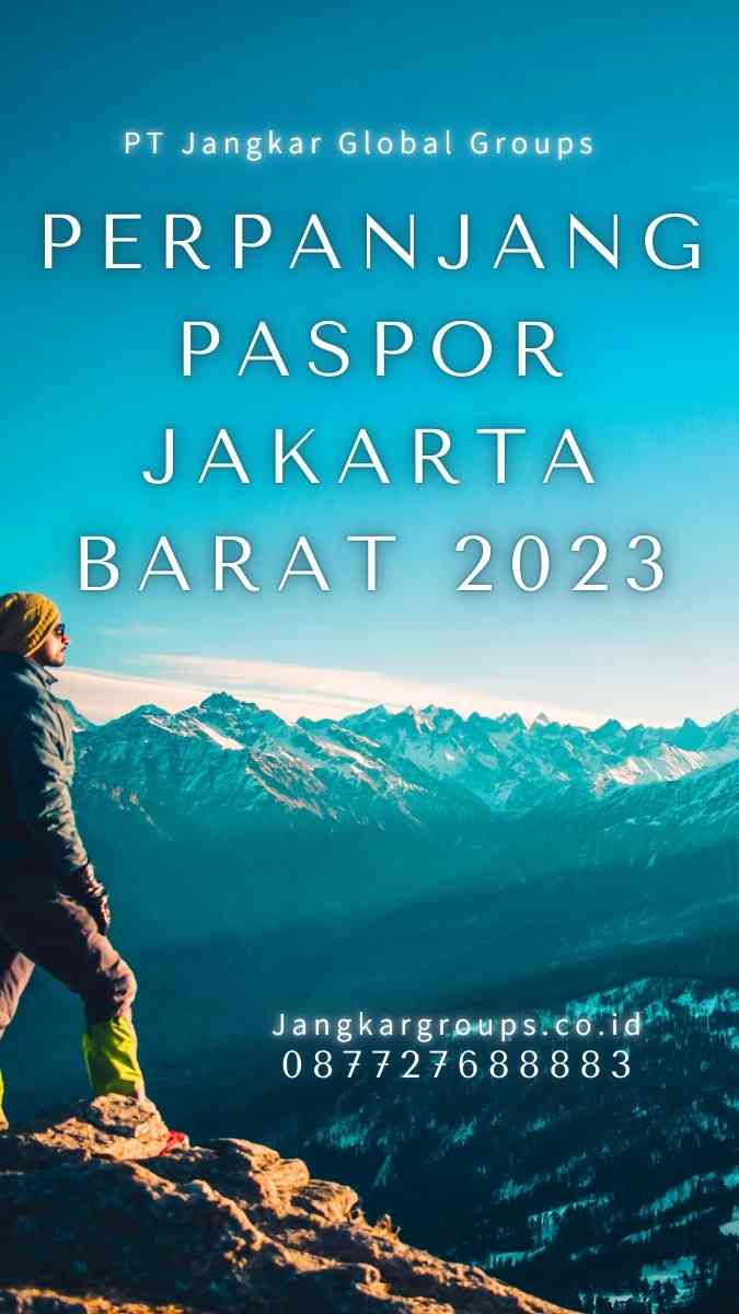 Perpanjang Paspor Jakarta Barat