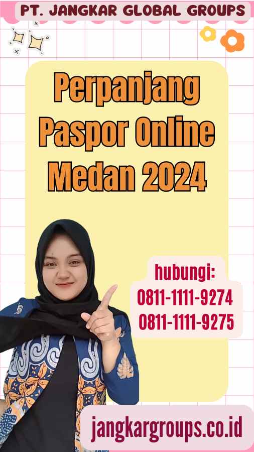 Perpanjang Paspor Online Medan 2024