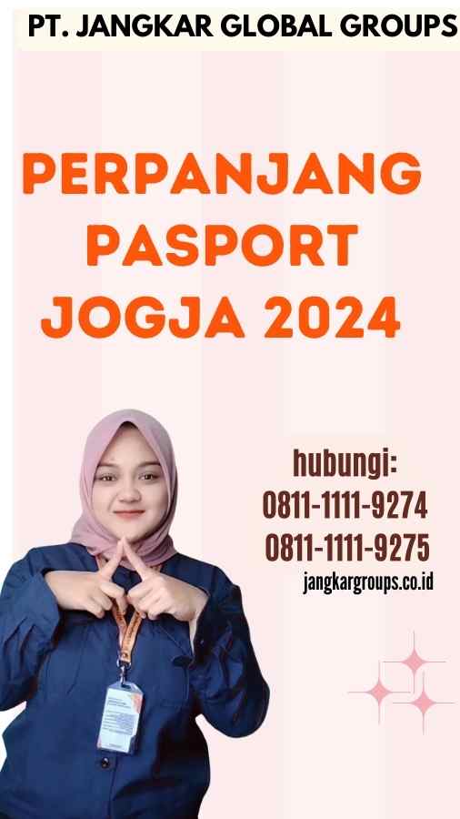 Perpanjang Pasport Jogja 2024
