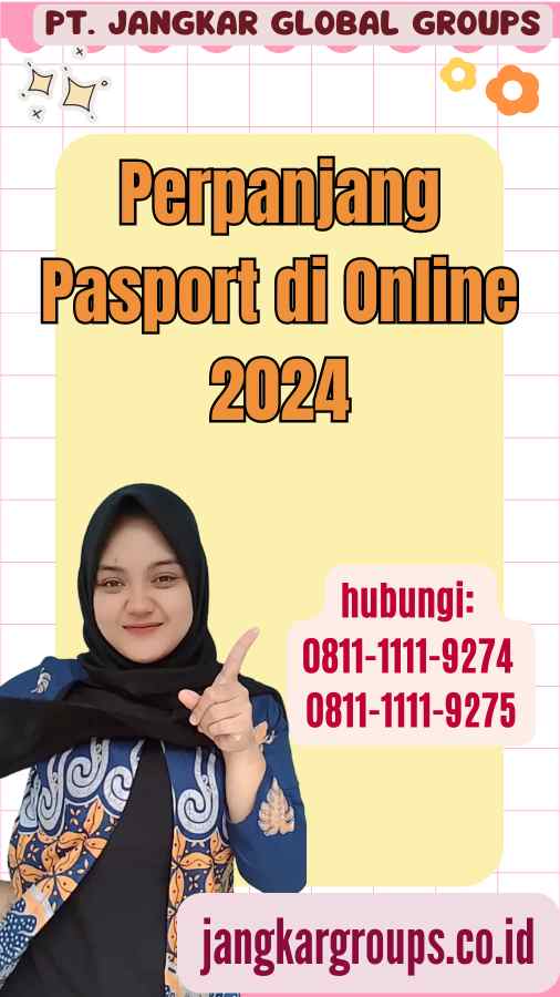 Perpanjang Pasport di Online 2024