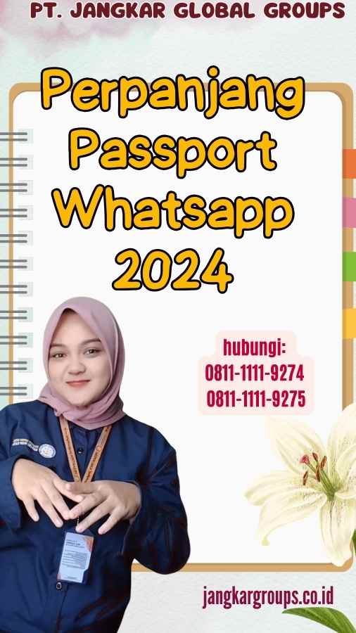 Perpanjang Passport Whatsapp 2024