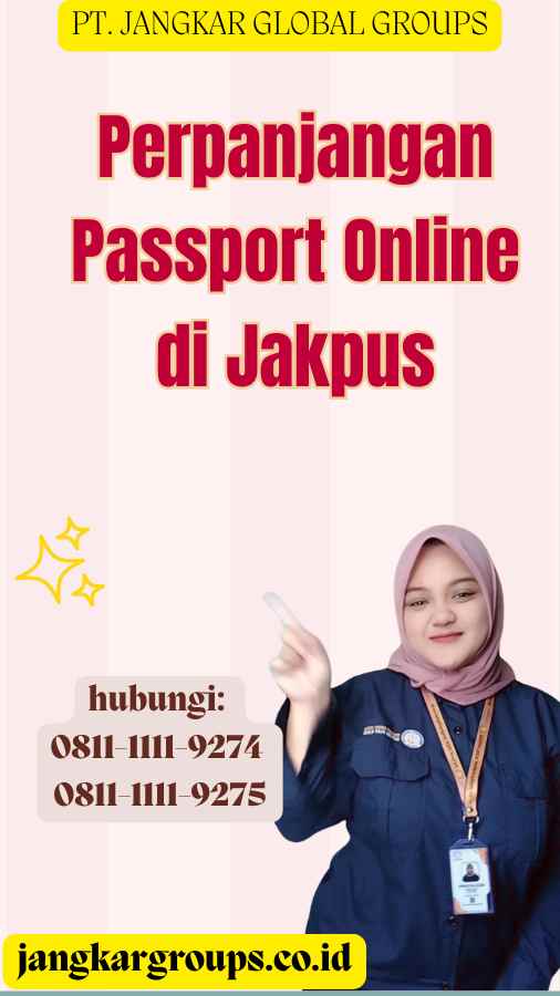 Perpanjangan Passport Online di Jakpus