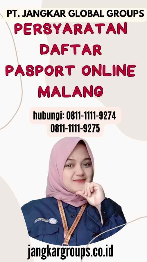 Persyaratan Daftar Pasport Online Malang