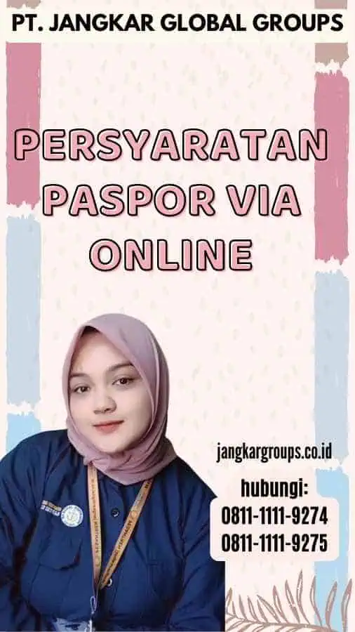 Persyaratan Paspor via Online