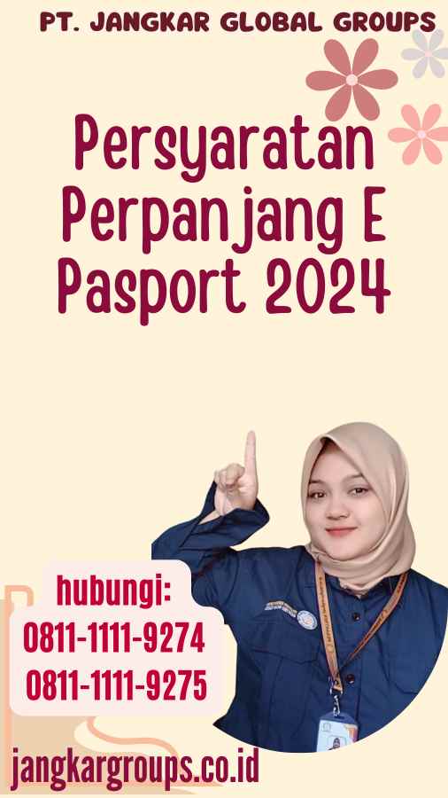 Persyaratan Perpanjang E Pasport 2024