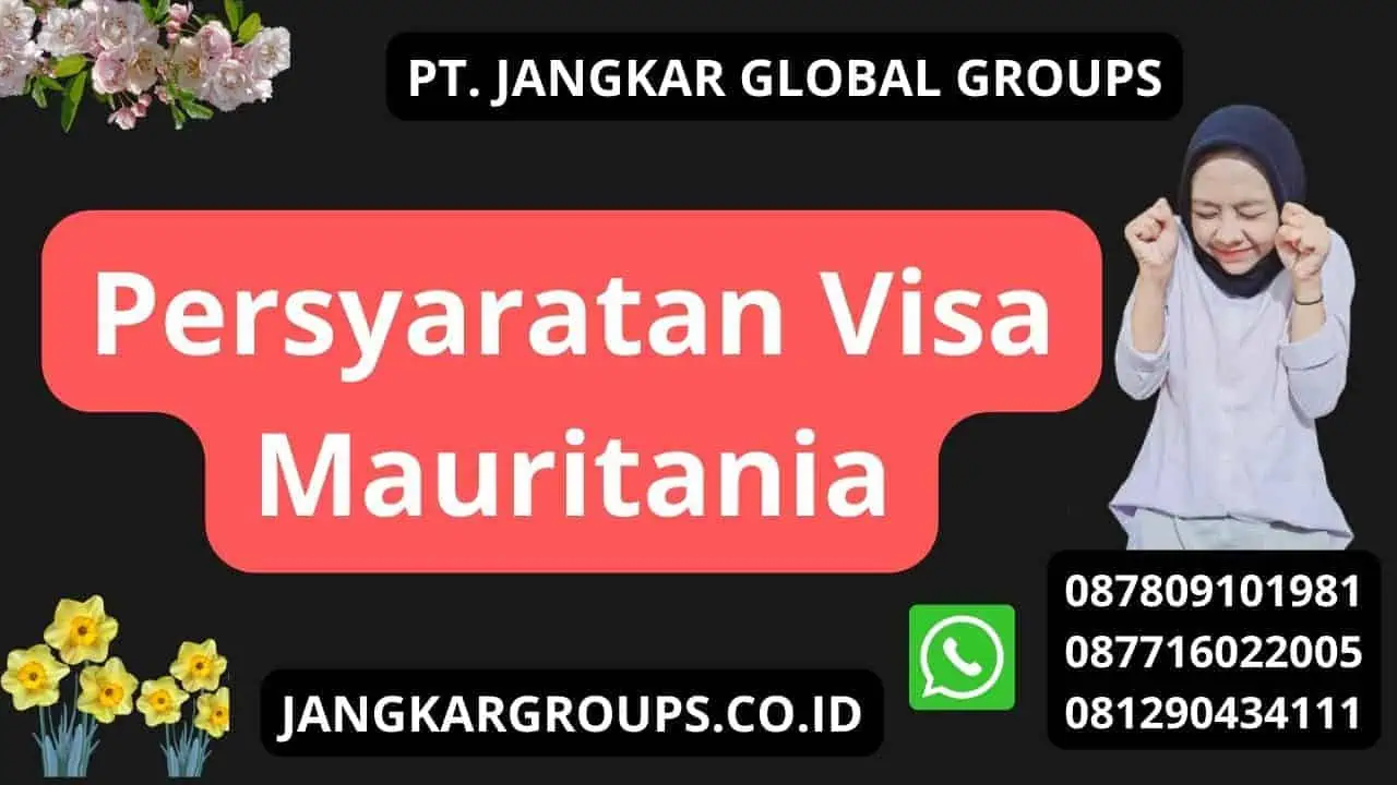 Persyaratan Visa Mauritania