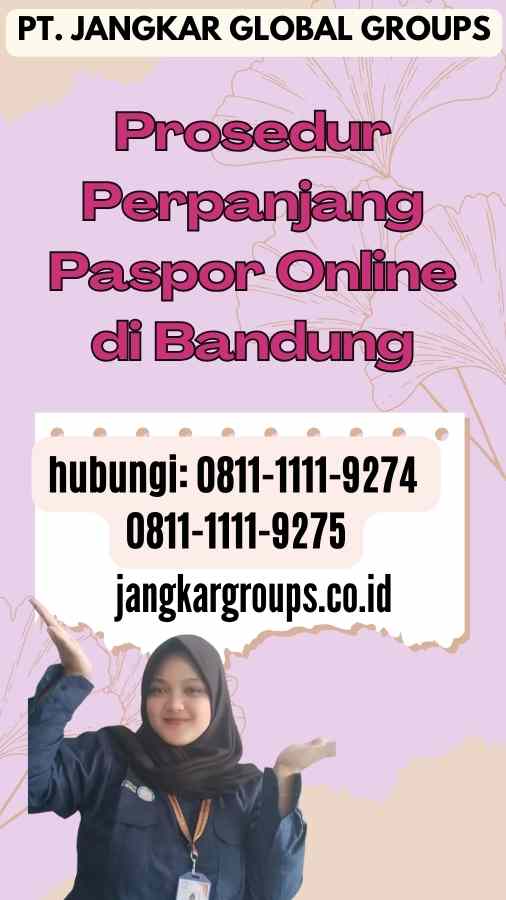 Prosedur Perpanjang Paspor Online di Bandung