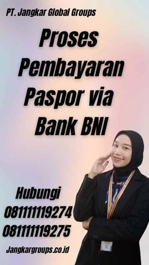 Proses Pembayaran Paspor via Bank BNI