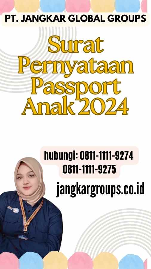Surat Pernyataan Passport Anak 2024
