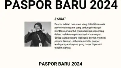 Syarat Pembuatan Paspor Baru 2024