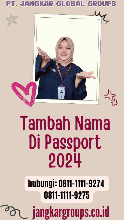 Tambah Nama Di Passport 2024