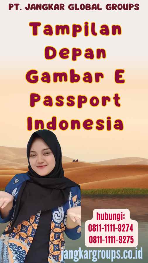 Tampilan Depan Gambar E Passport Indonesia