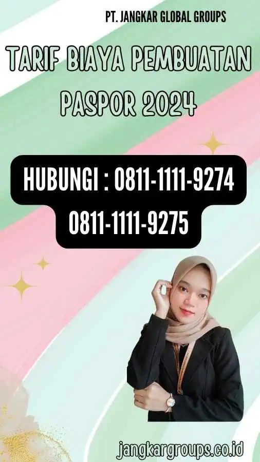 Tarif Biaya Pembuatan Paspor 2024