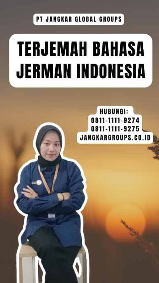 Terjemah Bahasa Jerman Indonesia