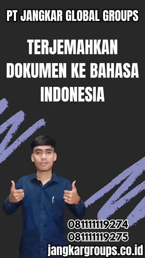 Terjemahkan Dokumen Ke Bahasa Indonesia