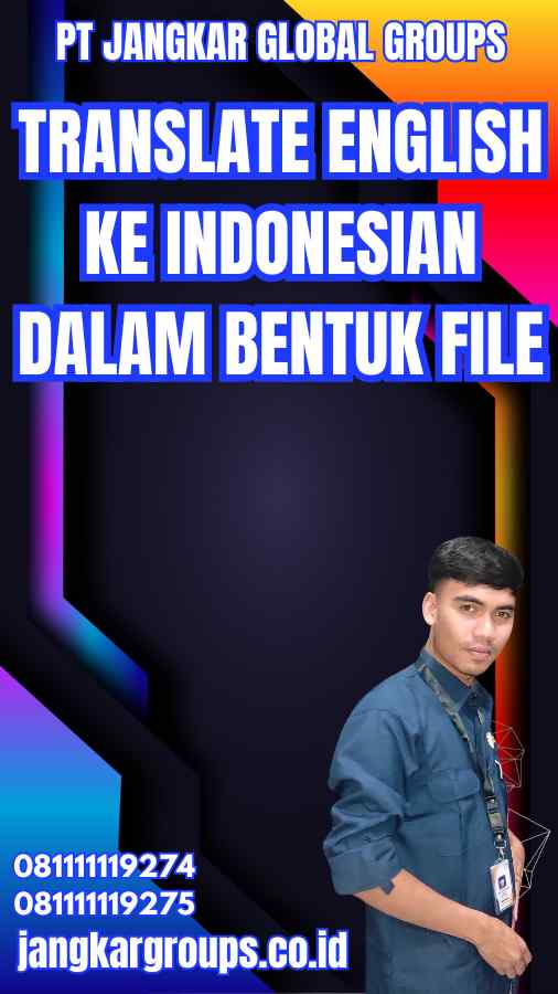 Translate English Ke Indonesian Dalam Bentuk File