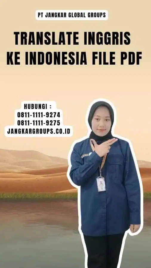 Translate Inggris Ke Indonesia File PDF