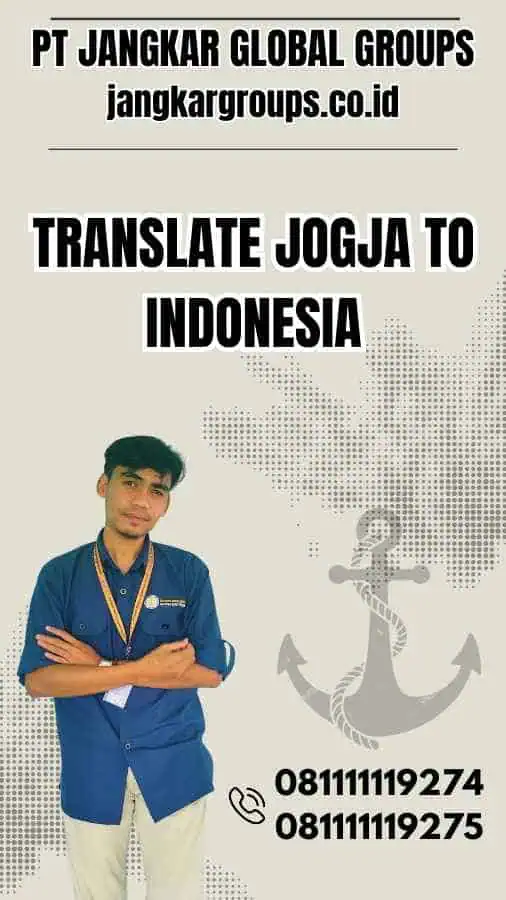 Translate Jogja To Indonesia