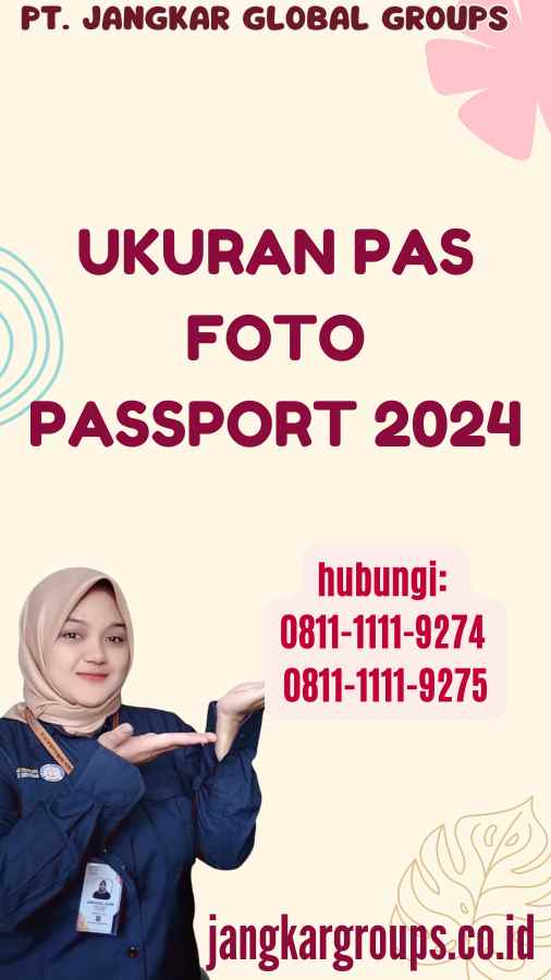 Ukuran Pas Foto Passport 2024