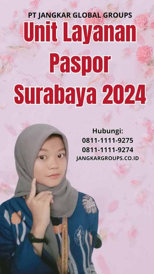 Unit Layanan Paspor Surabaya 2024