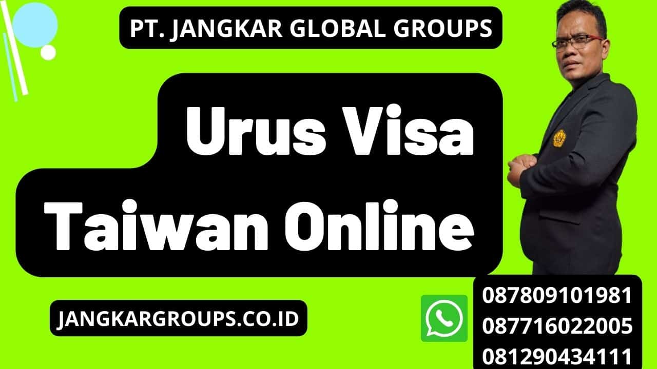 Urus Visa Taiwan Online