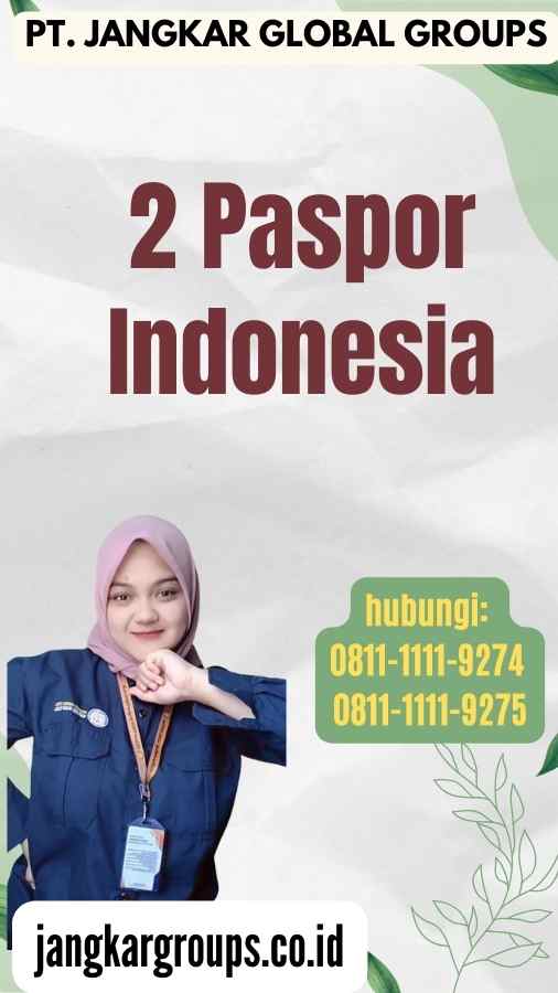 2 Paspor Indonesia